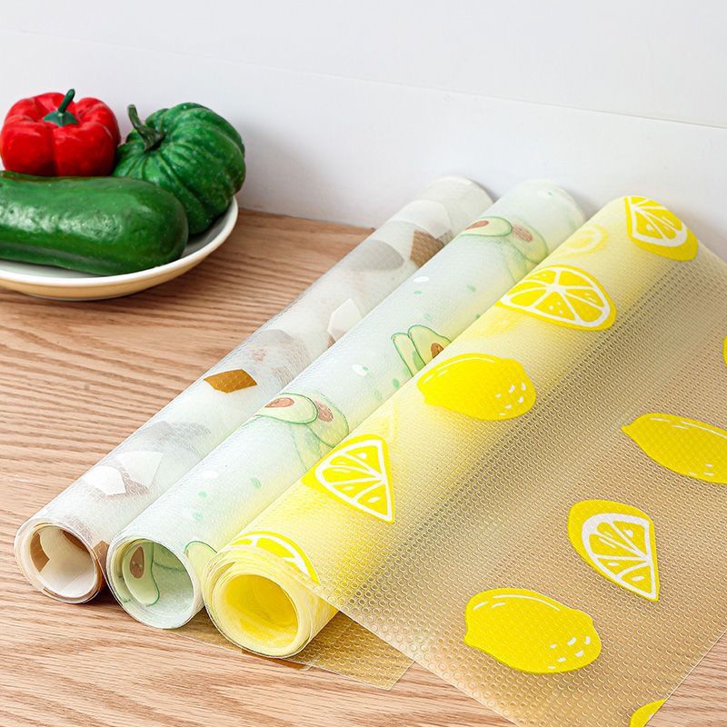 Kitchen Appliances Cabinet - 60cmx3m Kitchen Cabinet Liners EVA Shelf