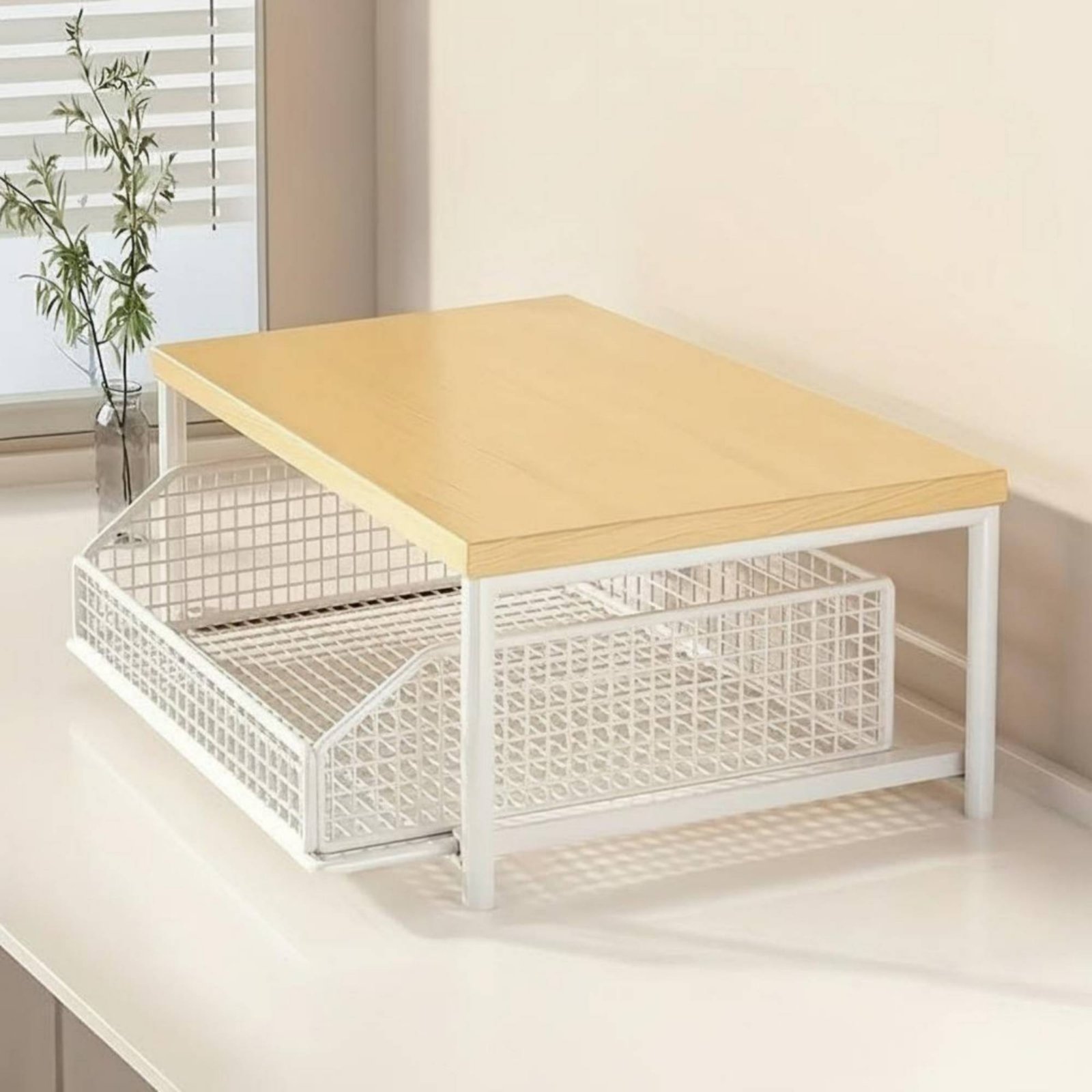Kitchen Appliances Rack - 2-Tier Kitchen Counter Rack Space Saving