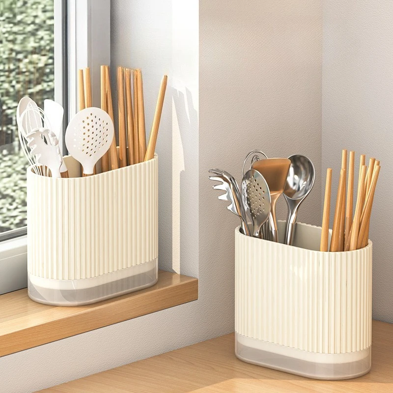 Kitchen Appliances Storage - Household Kitchen Wall Mount Chopsticks Holder