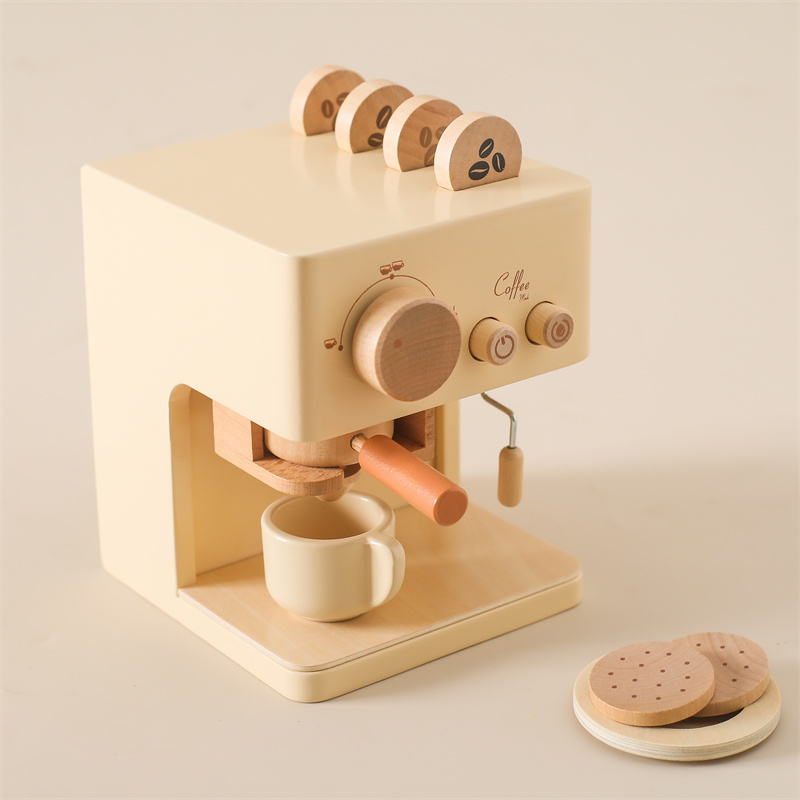 Kitchen Appliances Set - Kids Wooden Montessori Toy Set Children