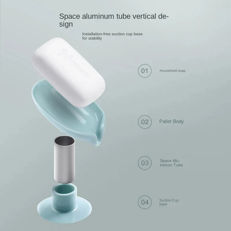 Drain Soap Holder Leaf Shape S - Kitchen Appliances Rack recension och pris