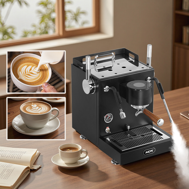 MDK Commercial Espresso Maker  - Espresso Machine Semi Auto recension och pris