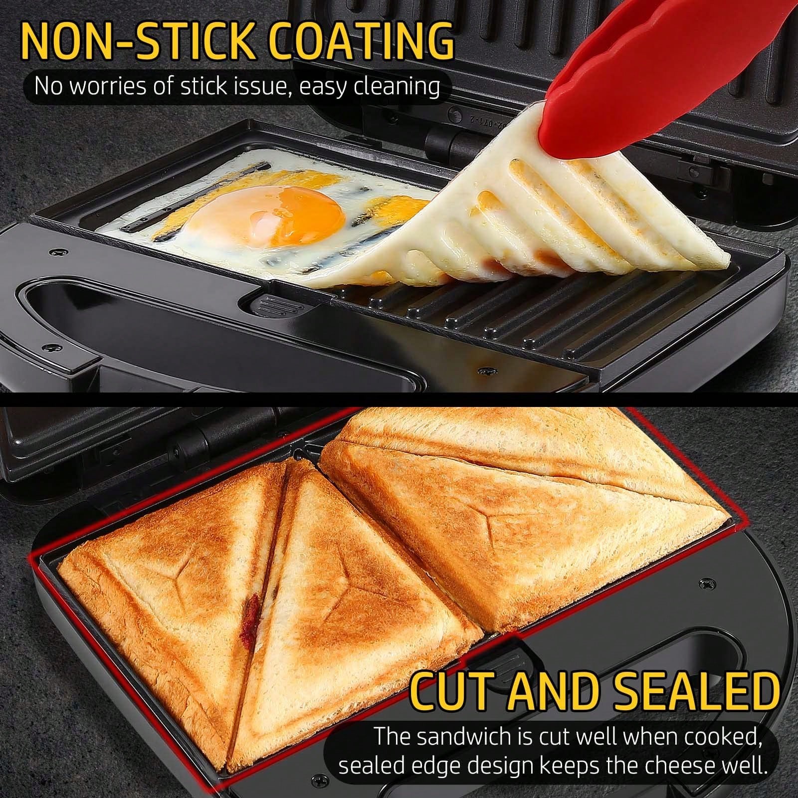 3-In-1 Sandwich Waffle Maker 7 - Sandwich Press Grill recension och pris
