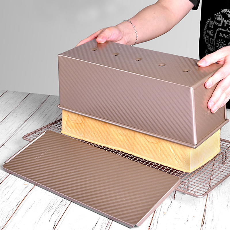 Kitchen Toast Mold with Lid Ba - Kitchen Appliances Rack recension och pris