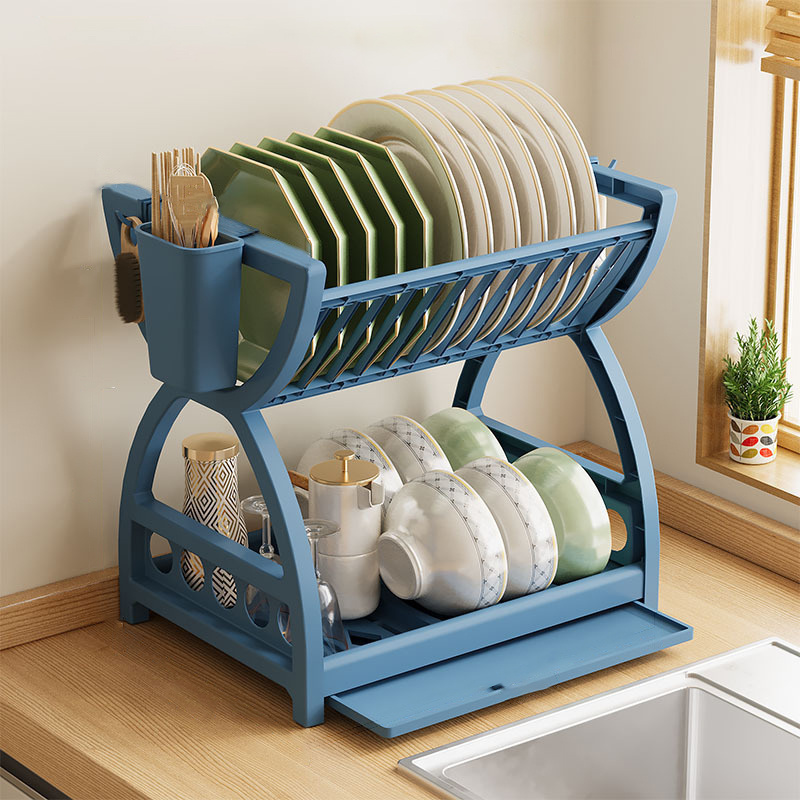 Space Saving Dish Drying Rack  - Kitchen Appliances Storage recension och pris