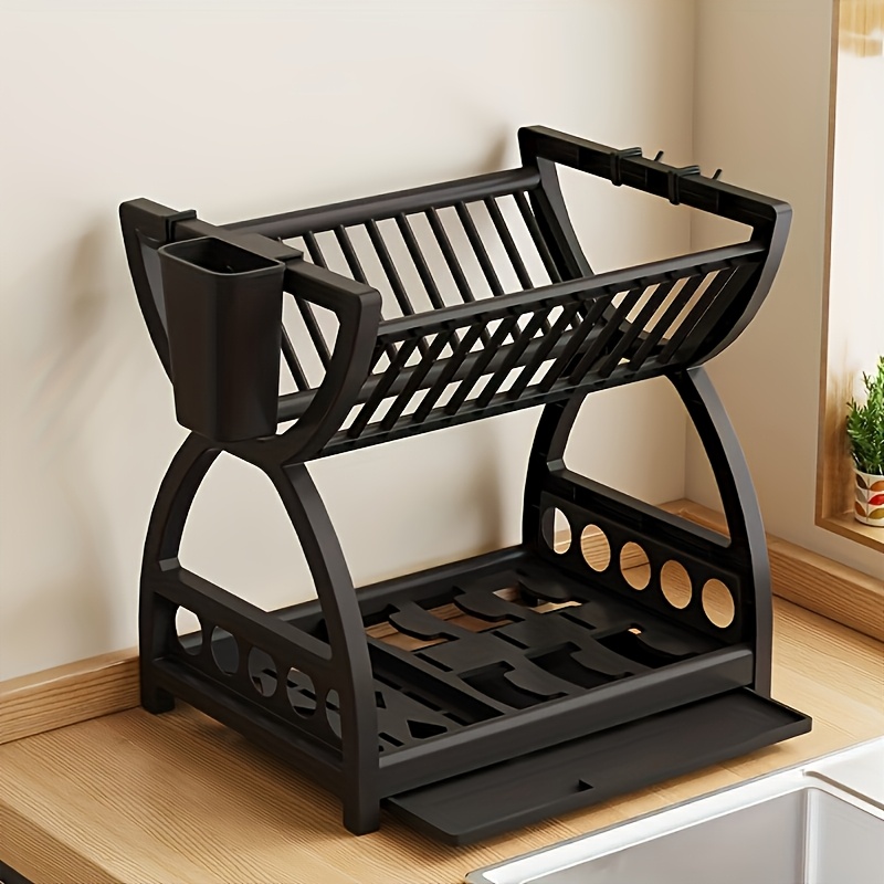 Space Saving Dish Drying Rack  - Kitchen Appliances Storage recension och pris