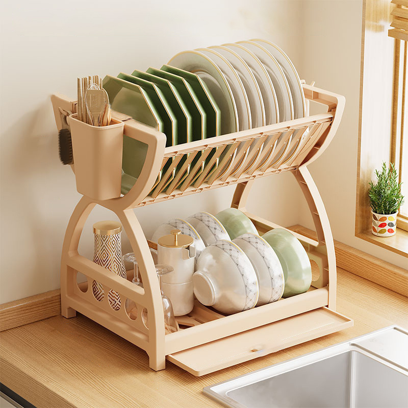 Space Saving Dish Drying Rack  - Kitchen Appliances Storage recension och pris