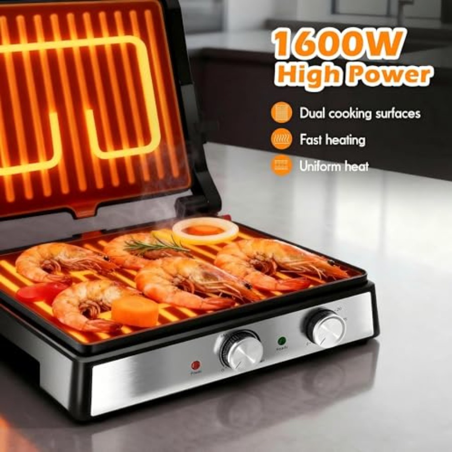 Panini Press Sandwich Maker wi - Sandwich Press Grill recension och pris