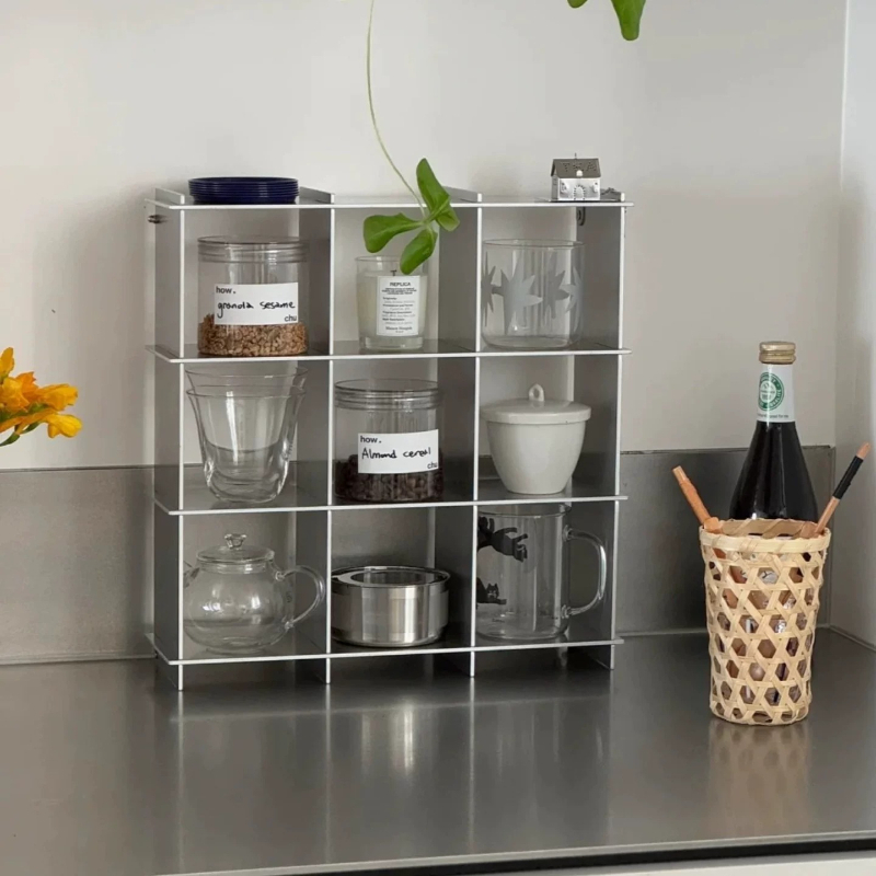 Minimalist Aluminum Alloy Coun - Kitchen Appliances Rack recension och pris