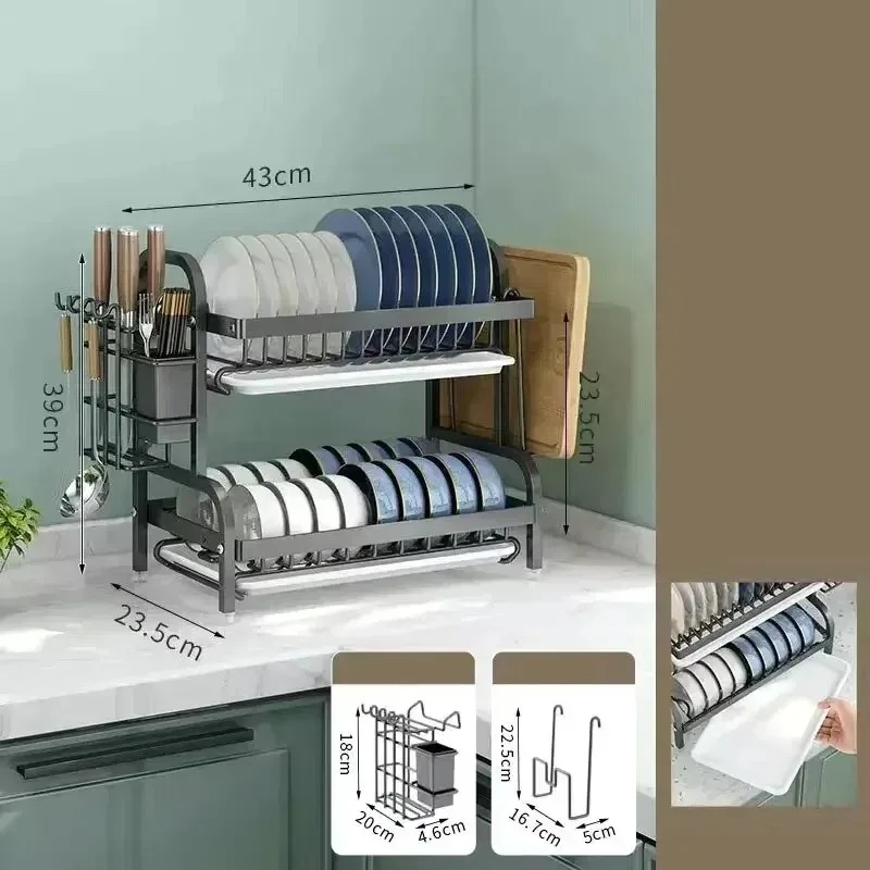 Kitchen dish storage rack, cab - Kitchen Appliances Storage recension och pris