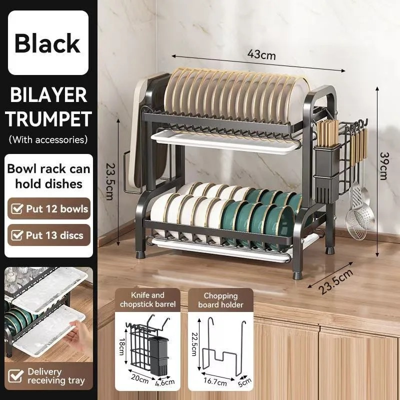 Kitchen dish storage rack, cab - Kitchen Appliances Storage recension och pris