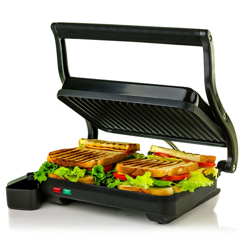 2025 Electric Panini Press Gri - Sandwich Press Grill recension och pris