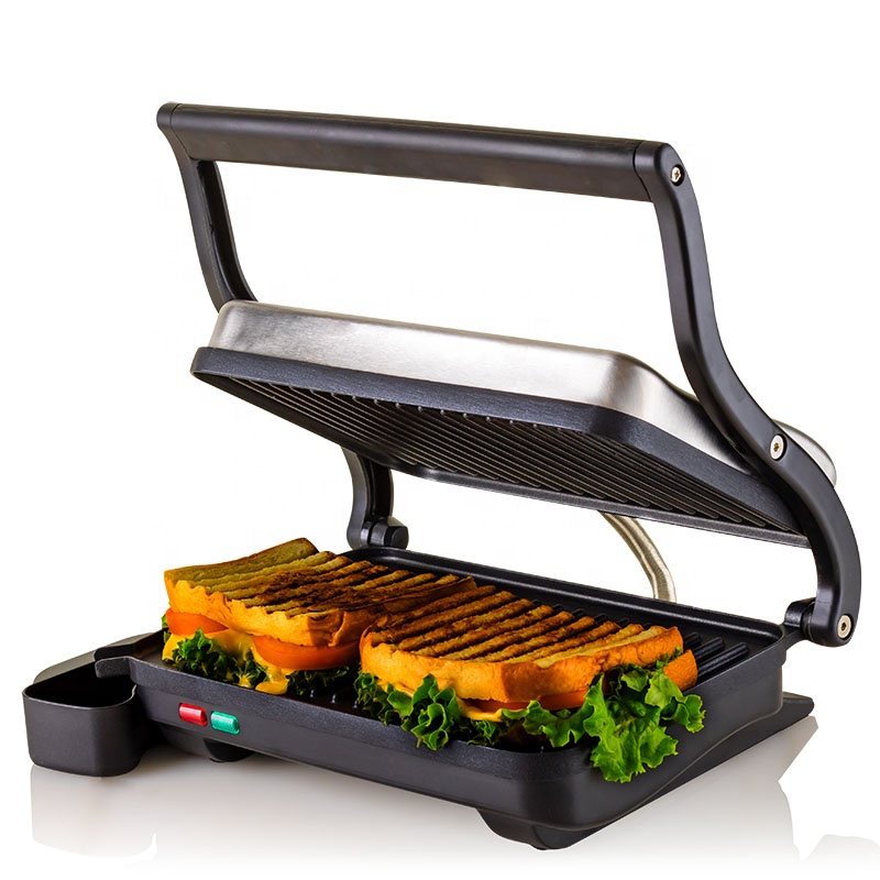 2025 Electric Panini Press Gri - Sandwich Press Grill recension och pris