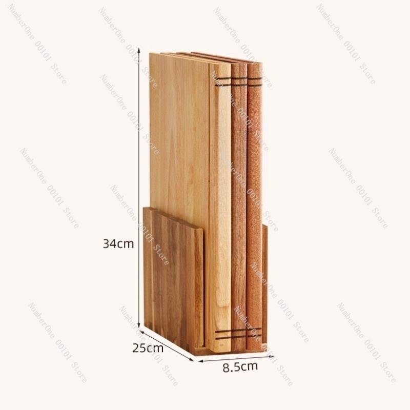 Elegant Solid Wood Book Shaped - Kitchen Appliances Set recension och pris