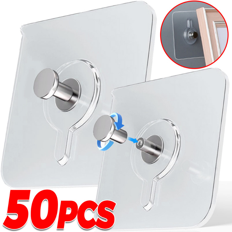 Adhesive Nails Wall Hooks Stro - Kitchen Appliances Cabinet recension och pris
