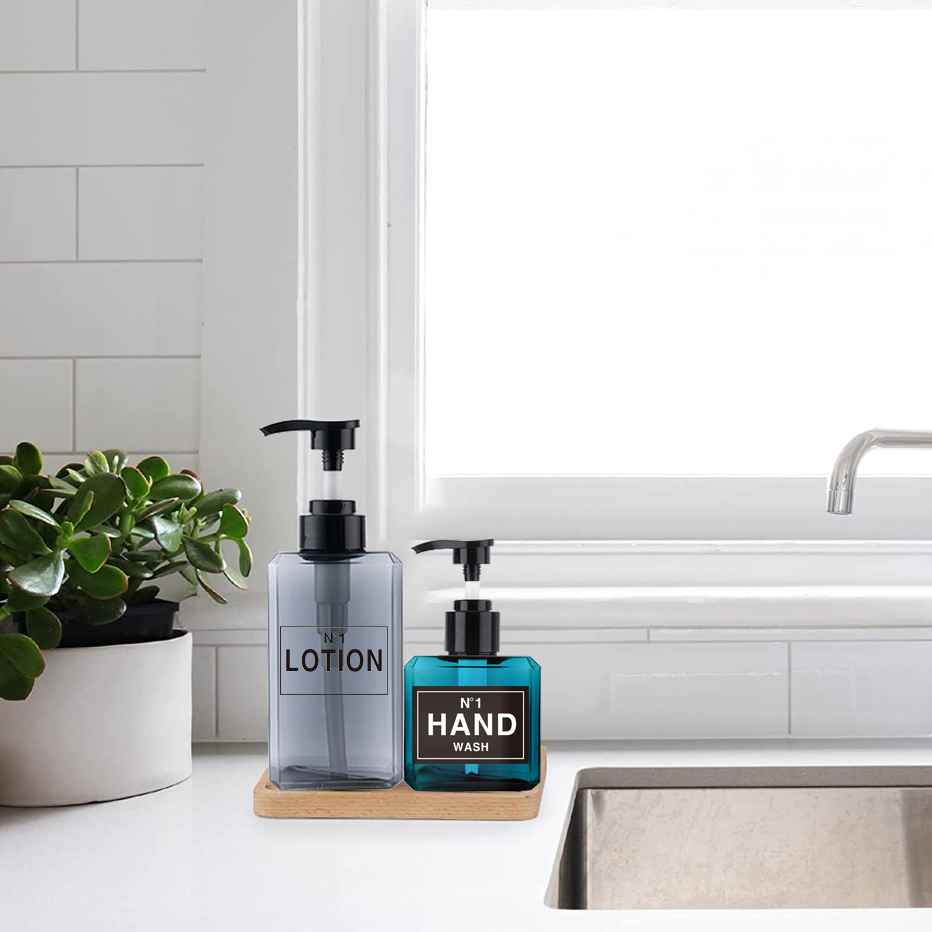 Bathroom Soap Dispenser Labels - Kitchen Appliances Set recension och pris