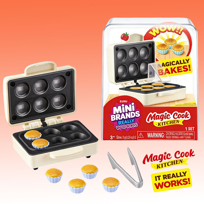 ZURU Mini Brands Magic Cook Ki - Kitchen Appliances Storage recension och pris