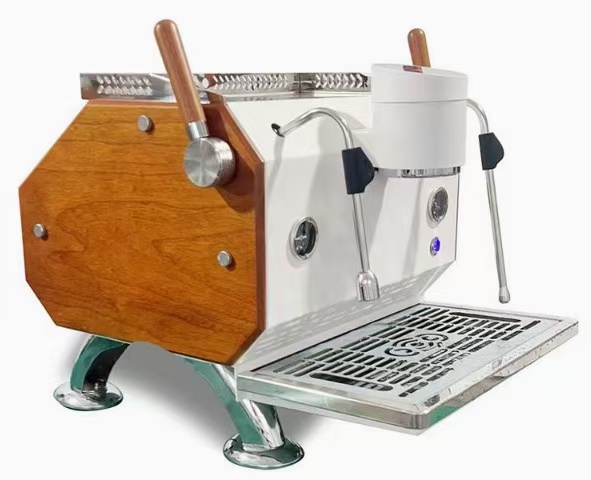 Custom Commercial Double Head  - Espresso Machine Semi Auto recension och pris