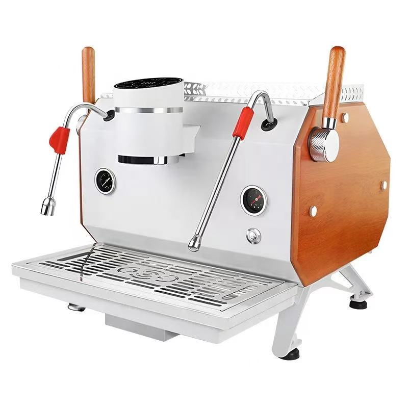Custom Commercial Double Head  - Espresso Machine Semi Auto recension och pris