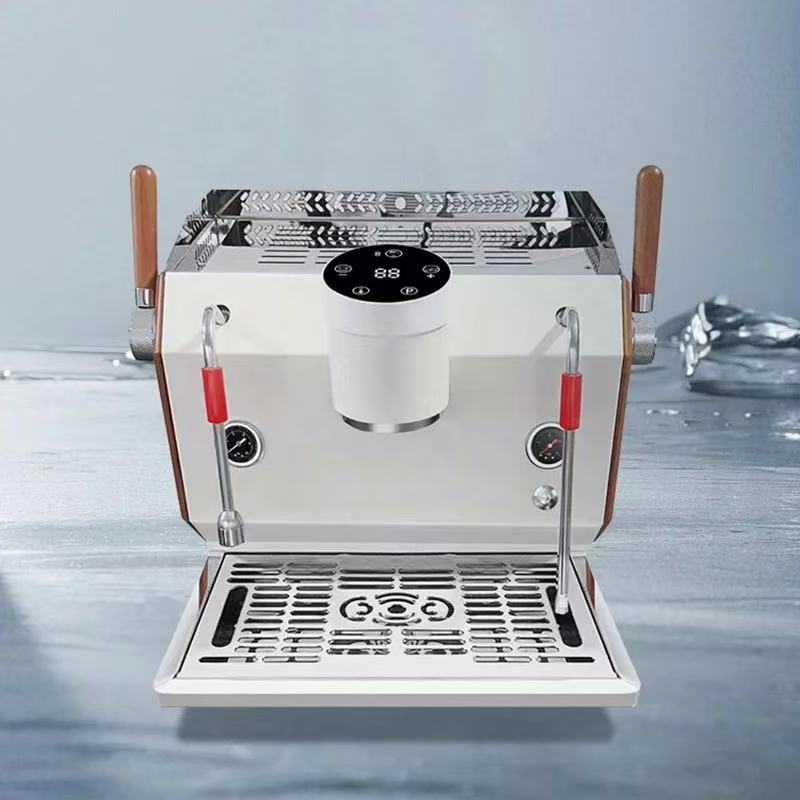 Custom Commercial Double Head  - Espresso Machine Semi Auto recension och pris