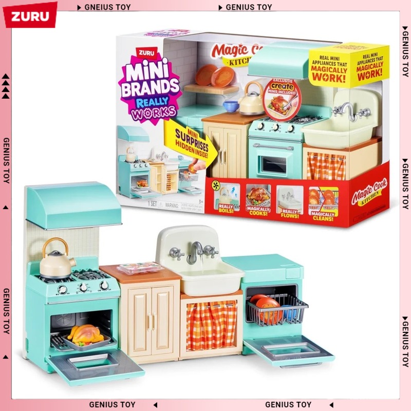 Zuru Mini Brands Magic Cook Ki - Kitchen Appliances Set recension och pris