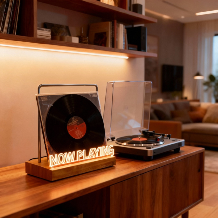 Vinyl Record Holder Stand, Cof - Kitchen Appliances Rack recension och pris