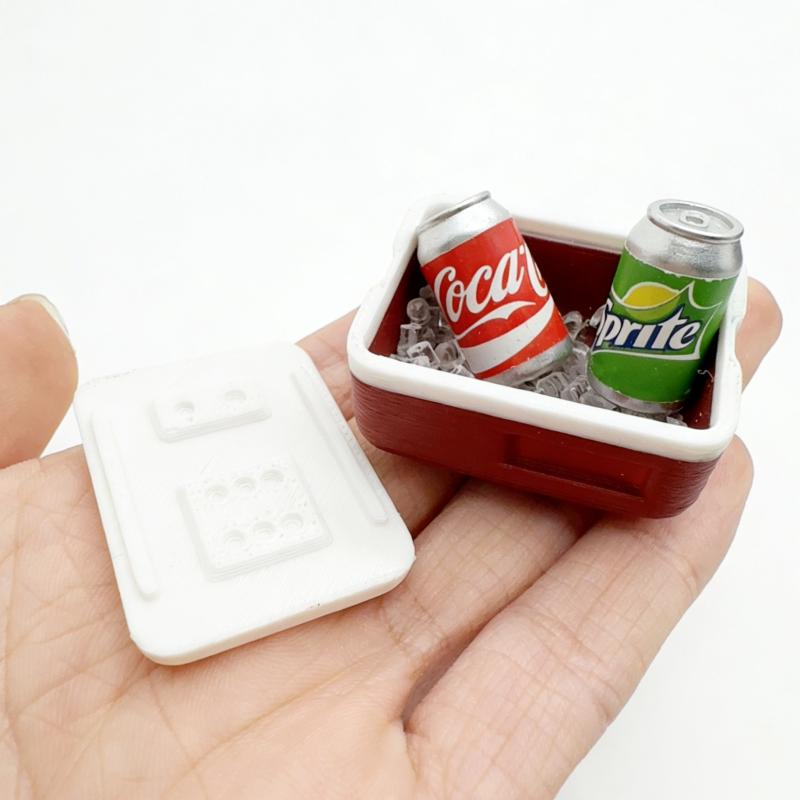 Dollhouse Mini Portable Refrig - Kitchen Appliances For Gift recension och pris