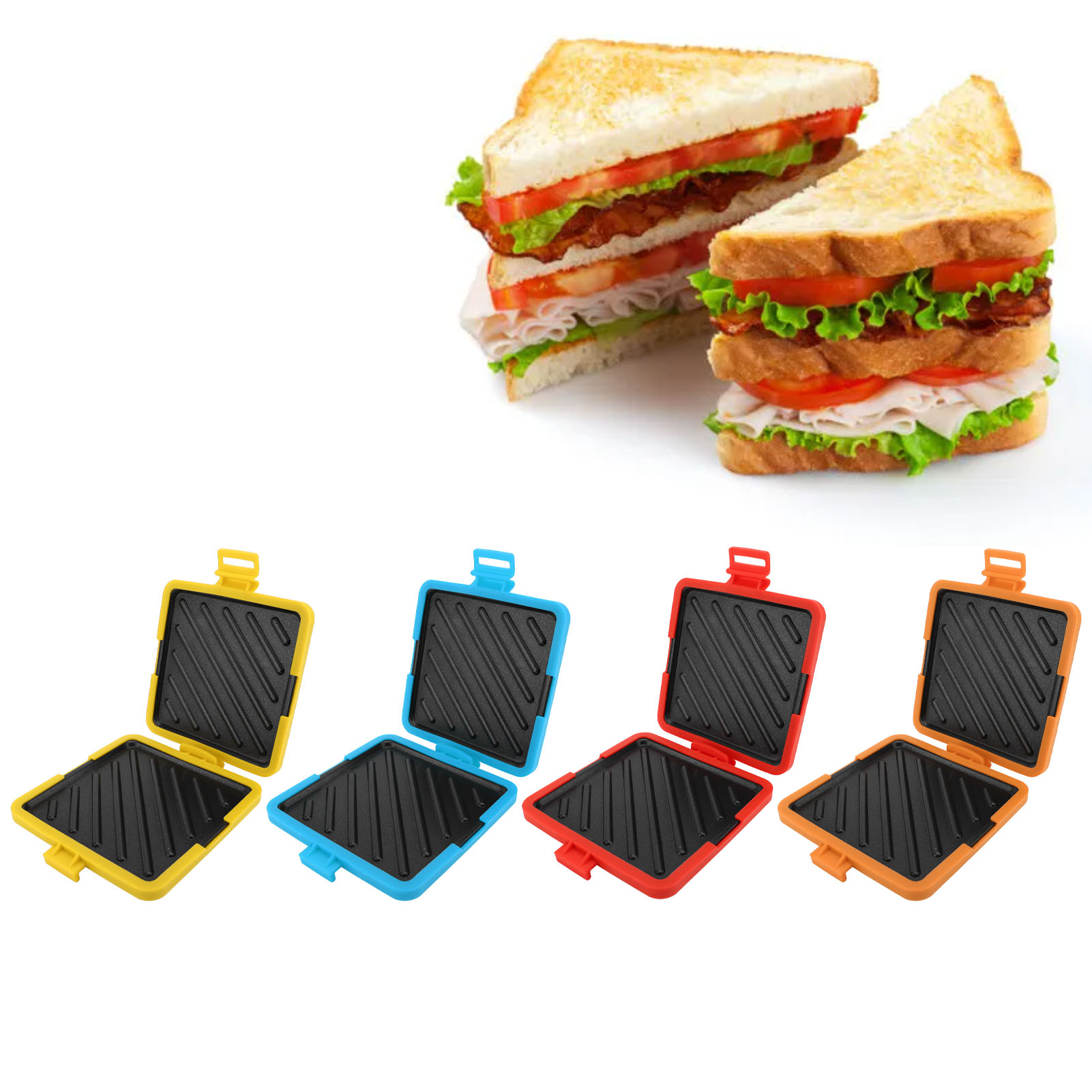 Toastie Maker Microwave Toasti - Sandwich Press Grill recension och pris