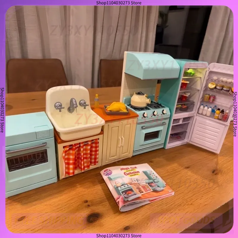 Mini Brands Magic Cook Kitchen - Kitchen Appliances For Gift recension och pris