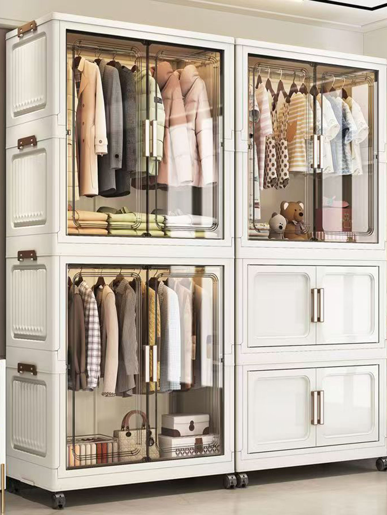 Multi-Functional Folding Stora - Kitchen Appliances Cabinet recension och pris