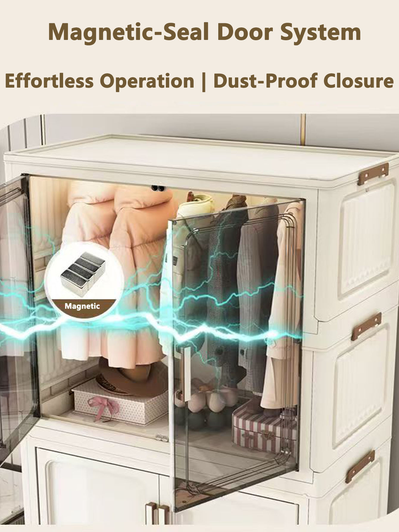 Multi-Functional Folding Stora - Kitchen Appliances Cabinet recension och pris