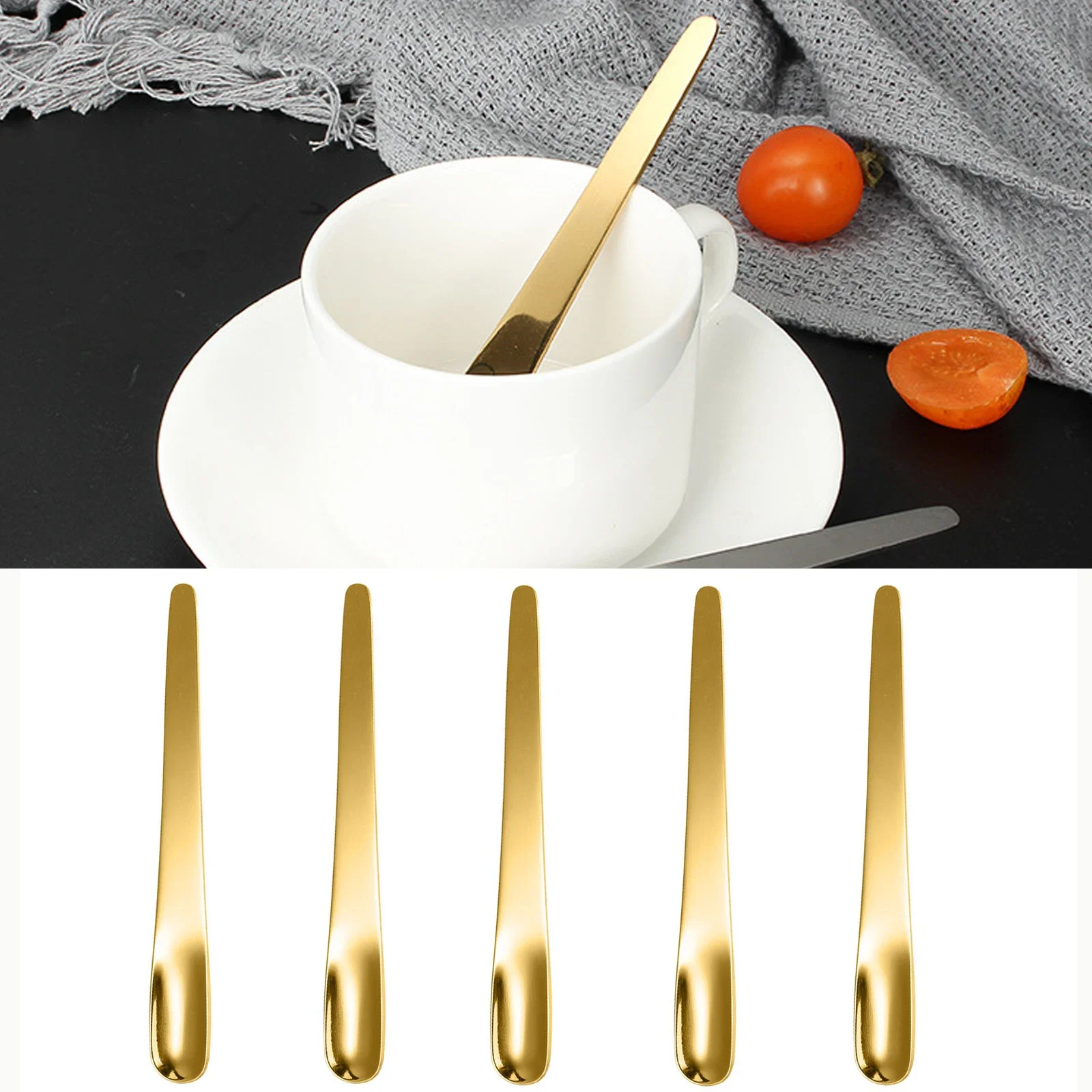 5PCS Coffee Spoon Stainless St - Kitchen Appliances Unit recension och pris