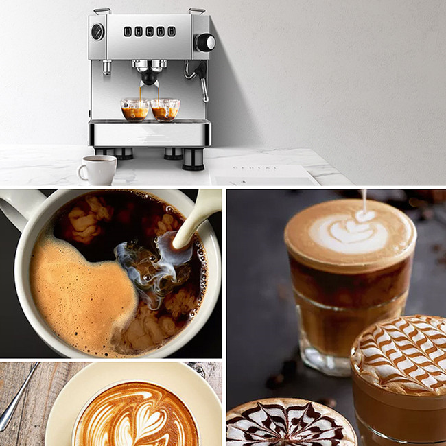 Classic Italian Semi Auto Cafe - Espresso Machine Semi Auto recension och pris