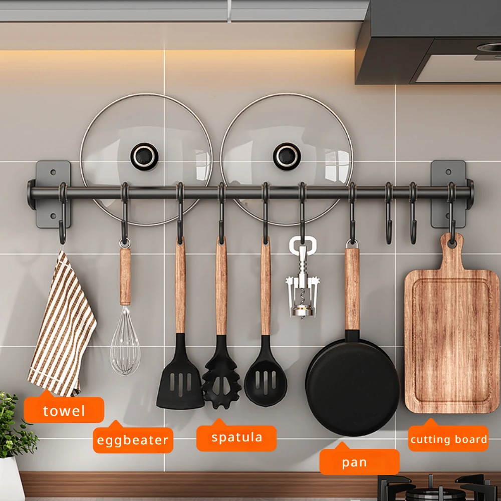 No punch Kitchen Hook Rack Sta - Kitchen Appliances Storage recension och pris