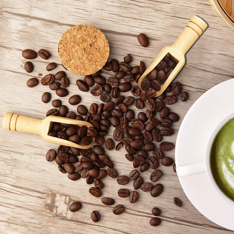 2/5PCS Wooden Coffee Scoop Set - Kitchen Appliances Set recension och pris