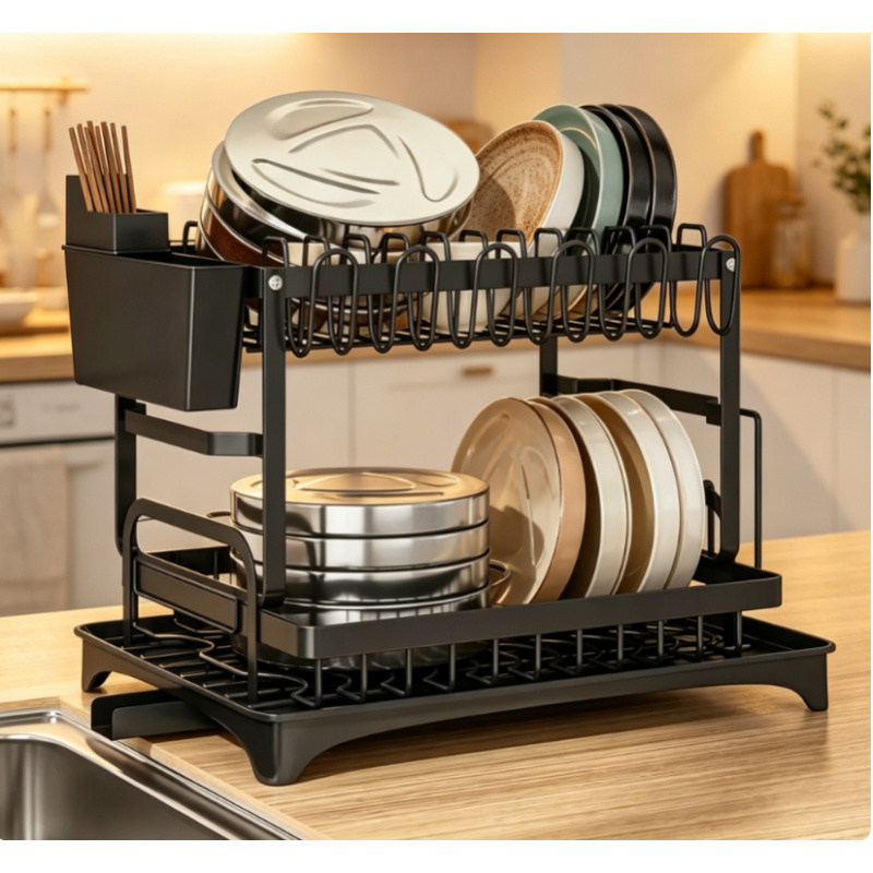 Premium Large-capacity 2-Tier  - Kitchen Appliances Storage recension och pris