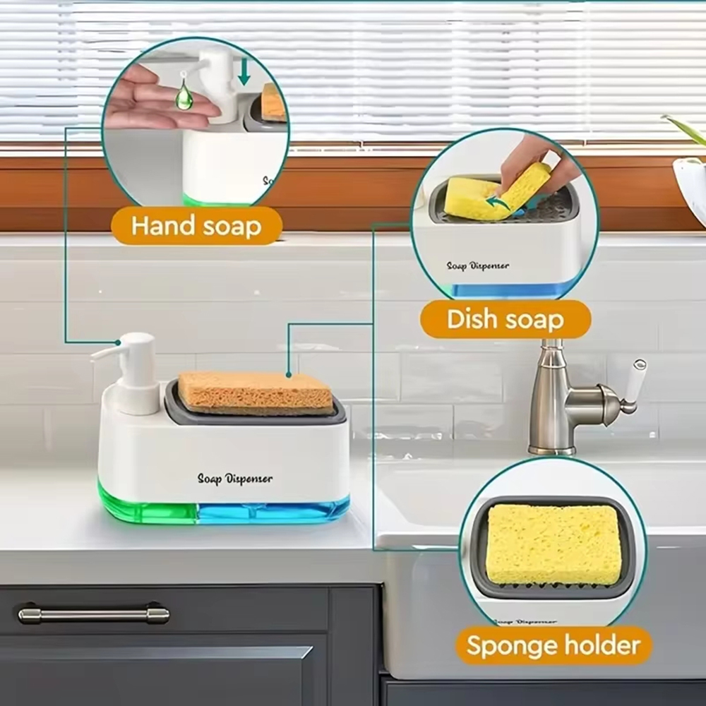3-in-1 Hand And Dish Soap Disp - Kitchen Appliances Set recension och pris