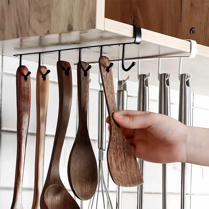 1/2/3PC 6 Hooks Kitchen Cabine - Kitchen Appliances Rack recension och pris