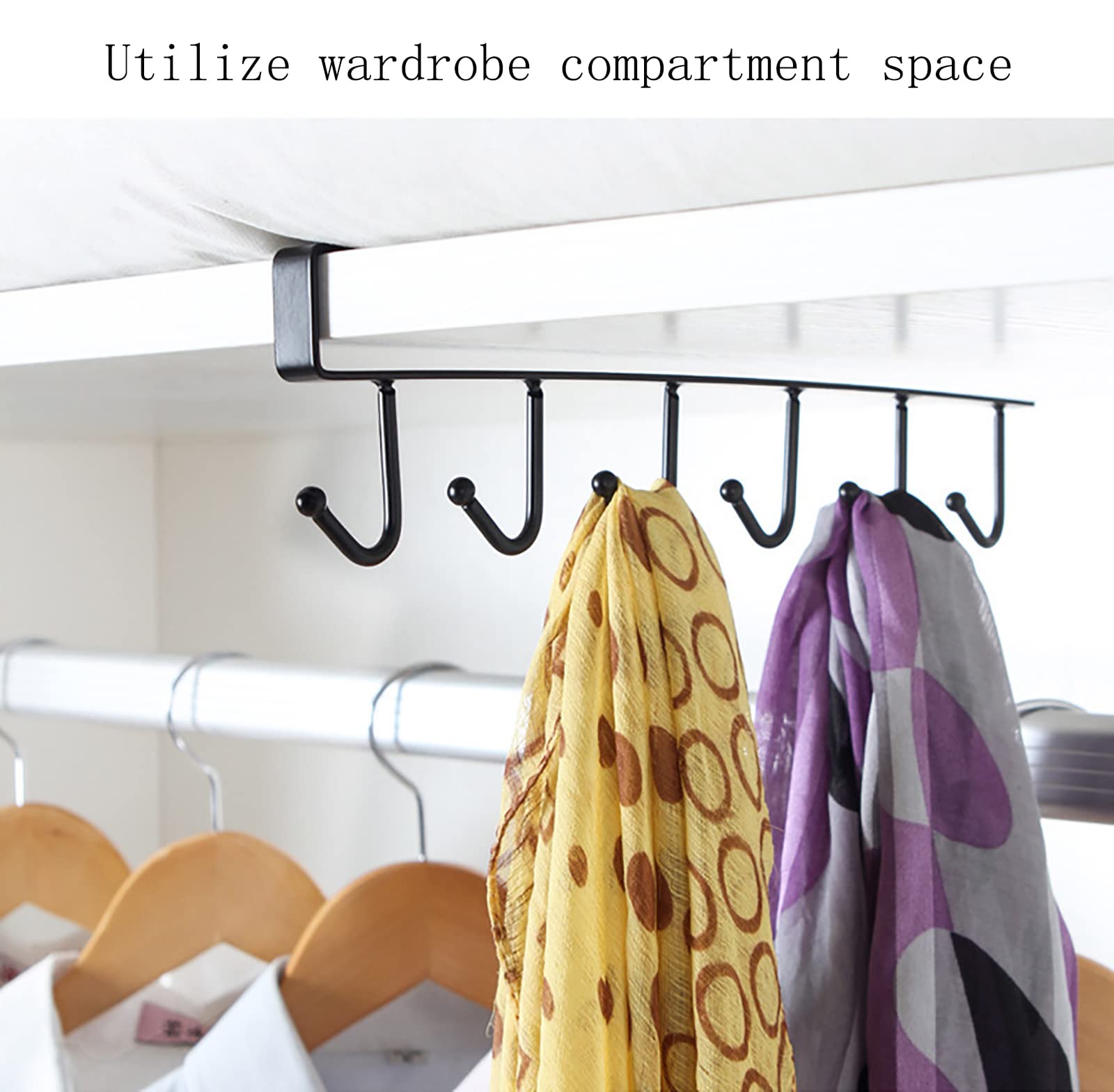 1/2/3PC 6 Hooks Kitchen Cabine - Kitchen Appliances Rack recension och pris
