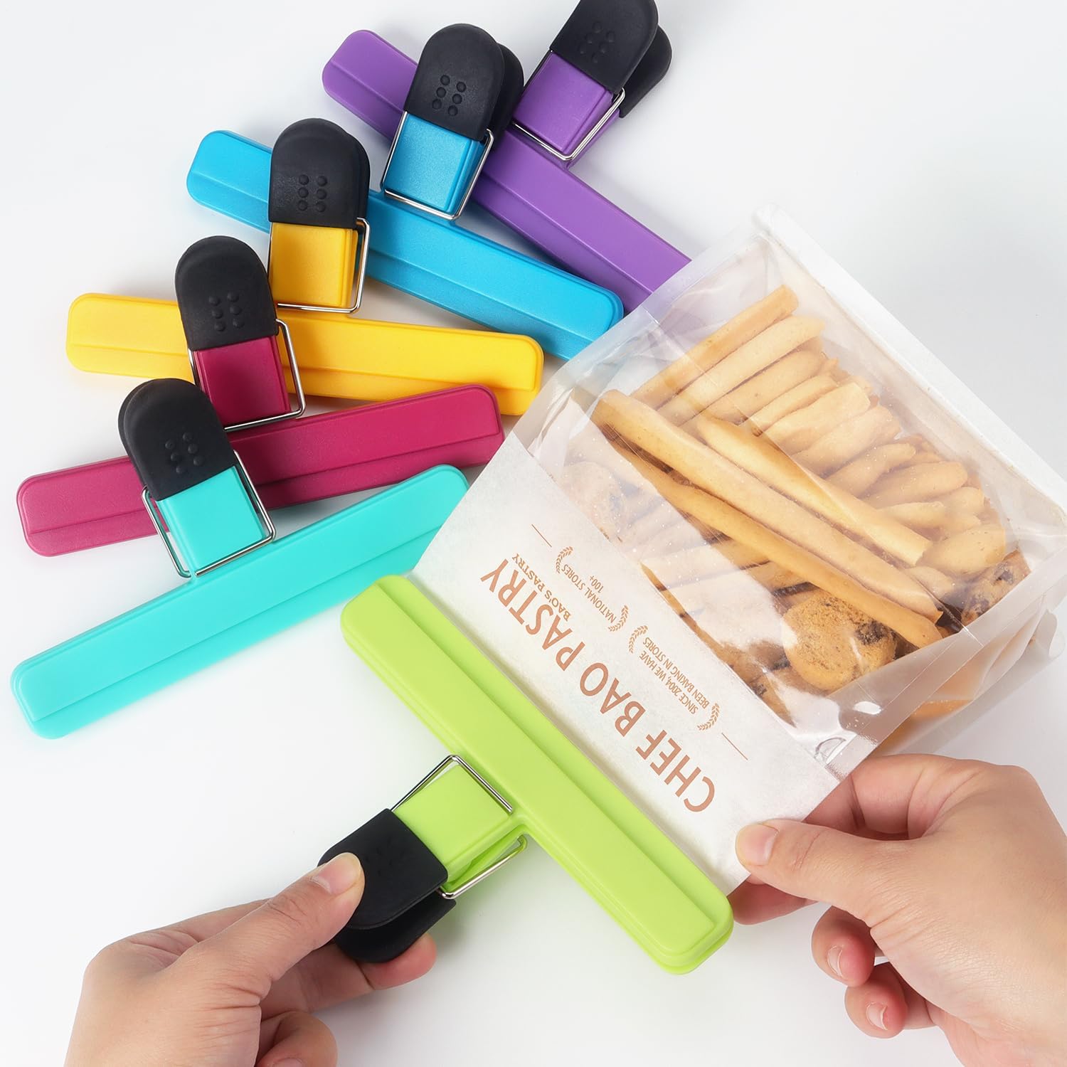 3-12PCS Multi Purpose Sealing  - Kitchen Appliances Rack recension och pris
