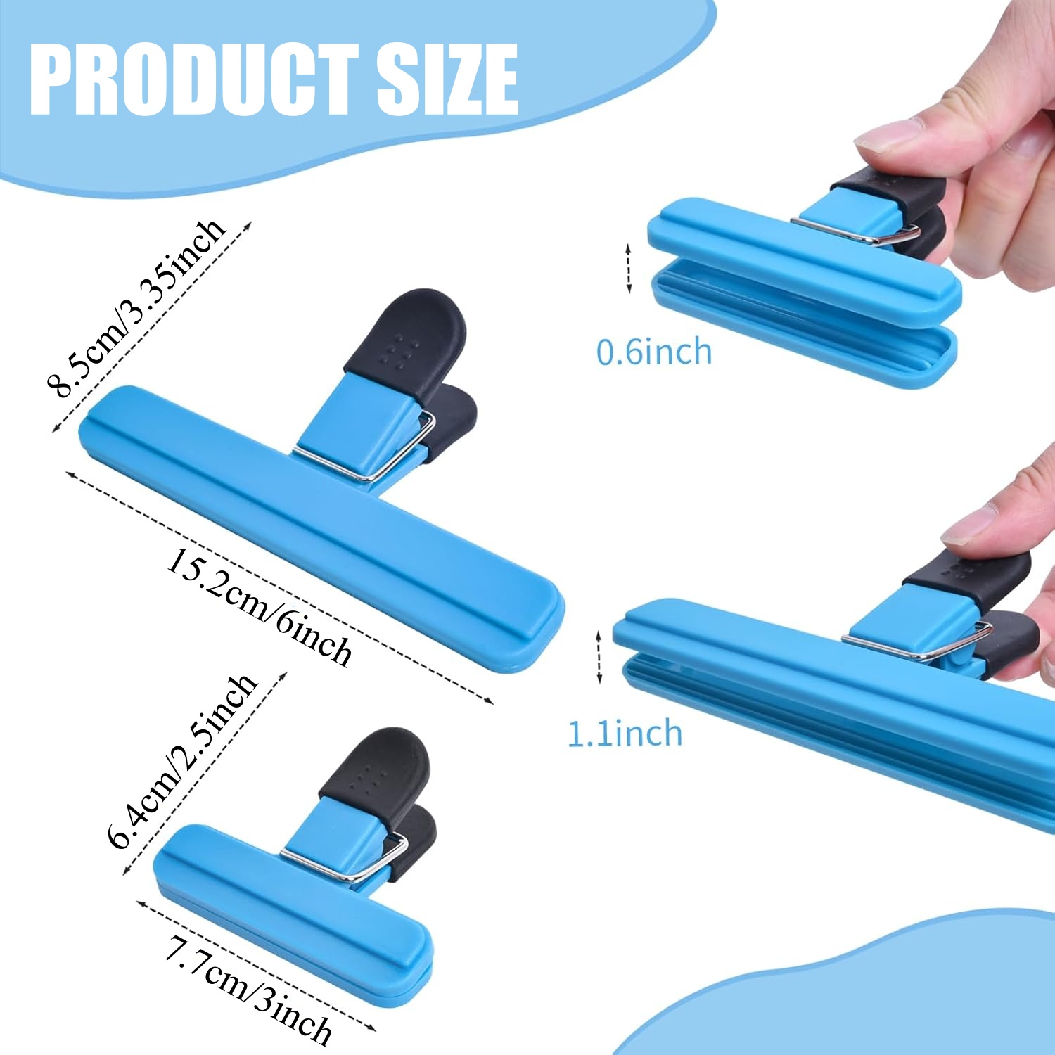 3-12PCS Multi Purpose Sealing  - Kitchen Appliances Rack recension och pris