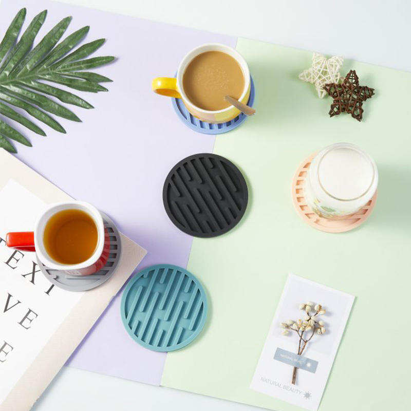 Food Grade Silicone Cup Coaste - Kitchen Appliances Rack recension och pris