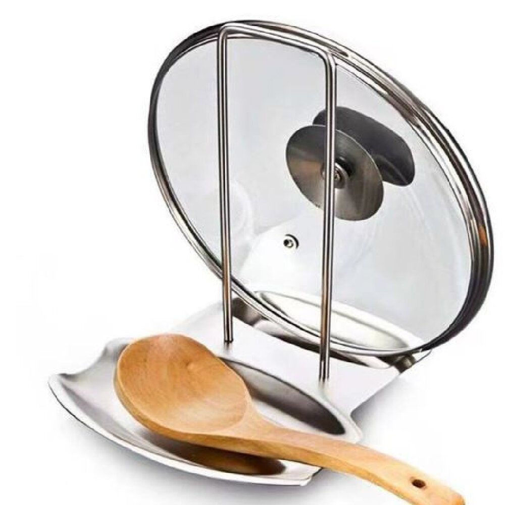 Stainless Steel Pot Lid Holder - Kitchen Appliances Storage recension och pris