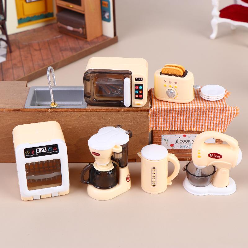 1 Set 1 12 Miniature Coffee Ma - Kitchen Appliances For Gift recension och pris