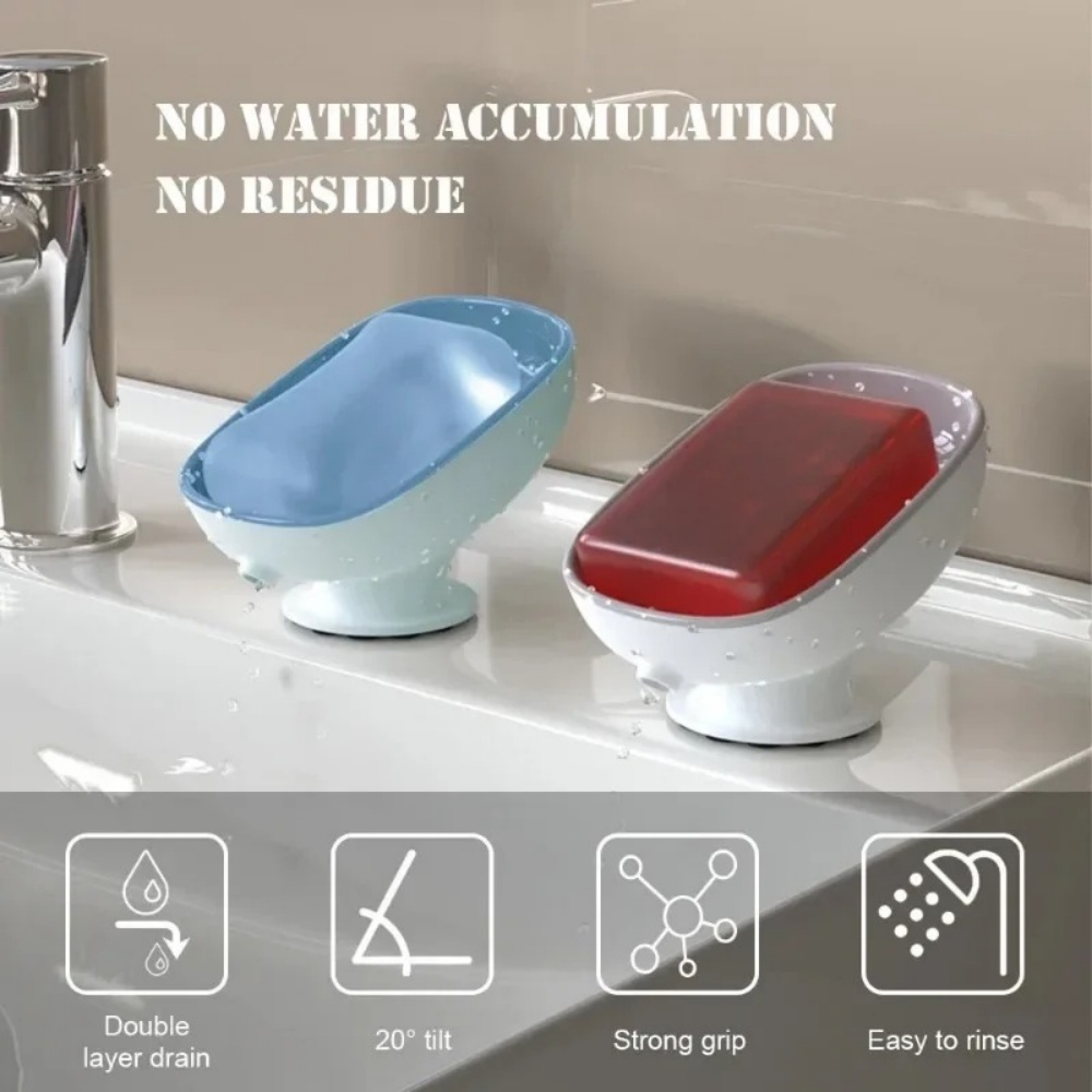 1pc Super Suction Cup Bathroom - Kitchen Appliances Rack recension och pris