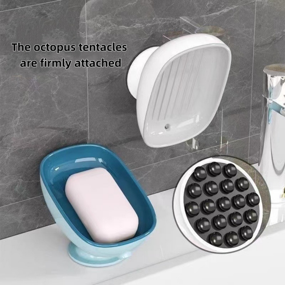 1pc Super Suction Cup Bathroom - Kitchen Appliances Rack recension och pris