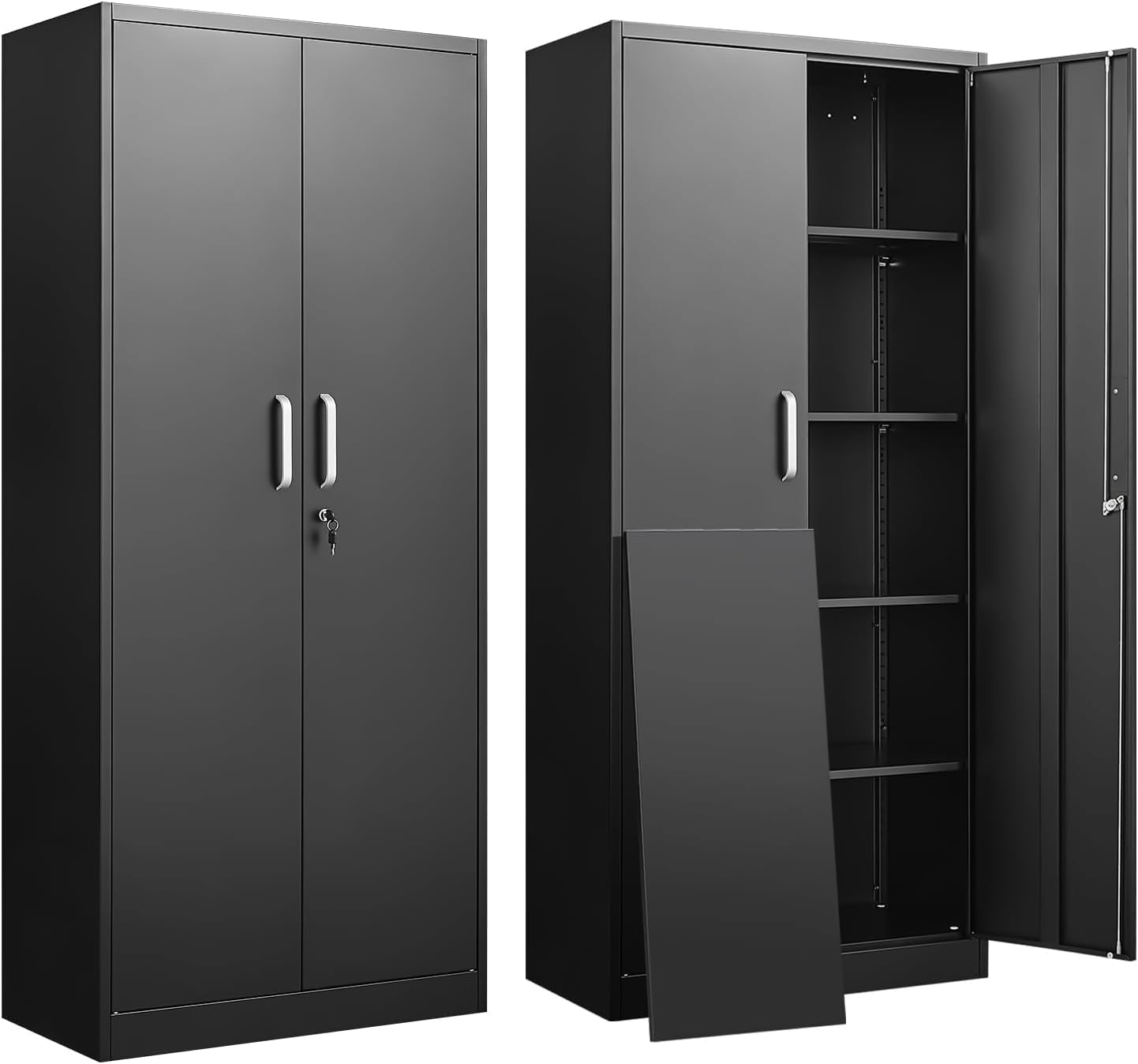 Metal Storage Cabinet With Adj - Kitchen Appliances Cabinet recension och pris