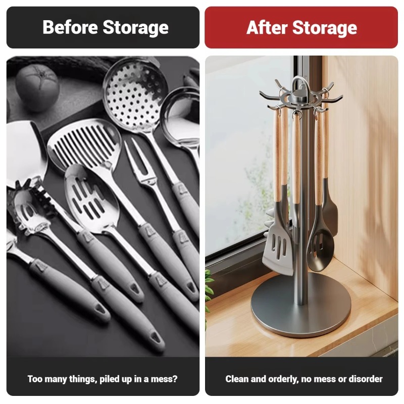 360° Rotating Kitchen Spatula  - Kitchen Appliances Storage recension och pris
