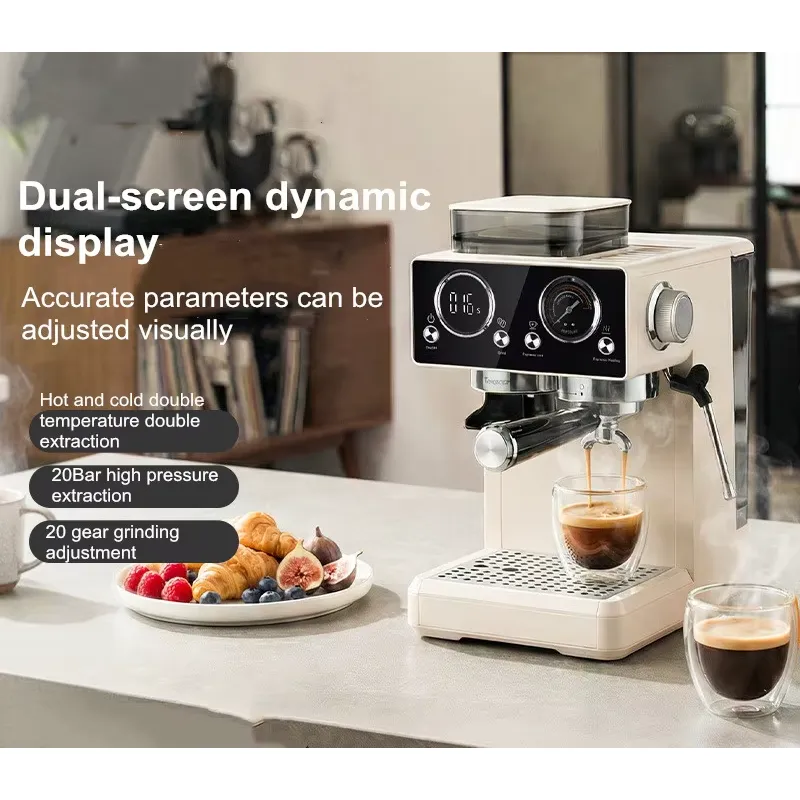 20Bar Semi-Auto Espresso Machi - Espresso Machine Semi Auto recension och pris