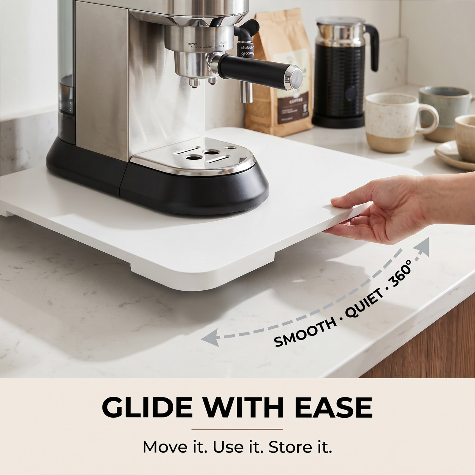 Kitchen Appliance Sliding Tray - Kitchen Appliances Storage recension och pris